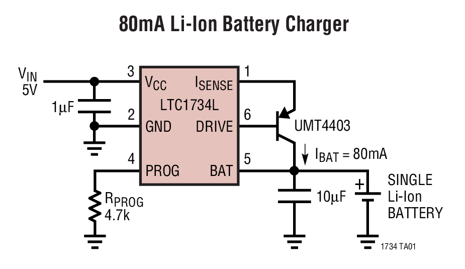 LTC1734L-4.2Ӧͼһ